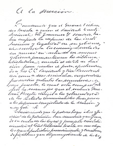 Firma del Plan de Guadalupe foja 1