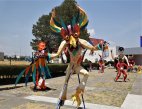 Realizan Concurso de Judas en el Centro Cultural Mexiquense