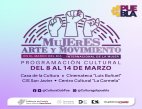 Desarrollará gobierno de Puebla programa cultural “Mujeres, arte y movimiento”