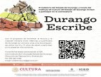 Participa en la Convocatoria “Durango Escribe”