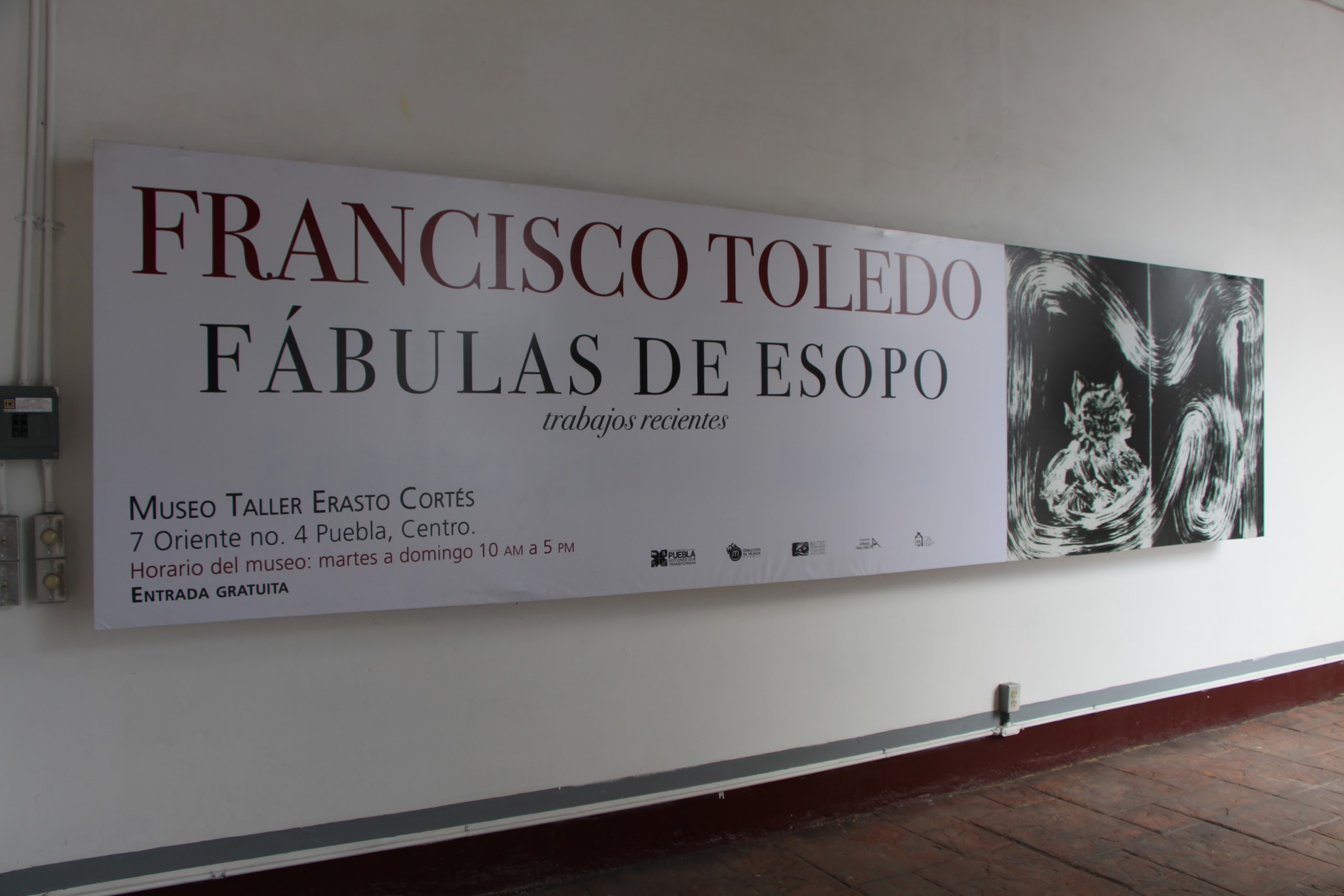 exposición <em>Fábulas de Esopo</em> de Francisco Toledo