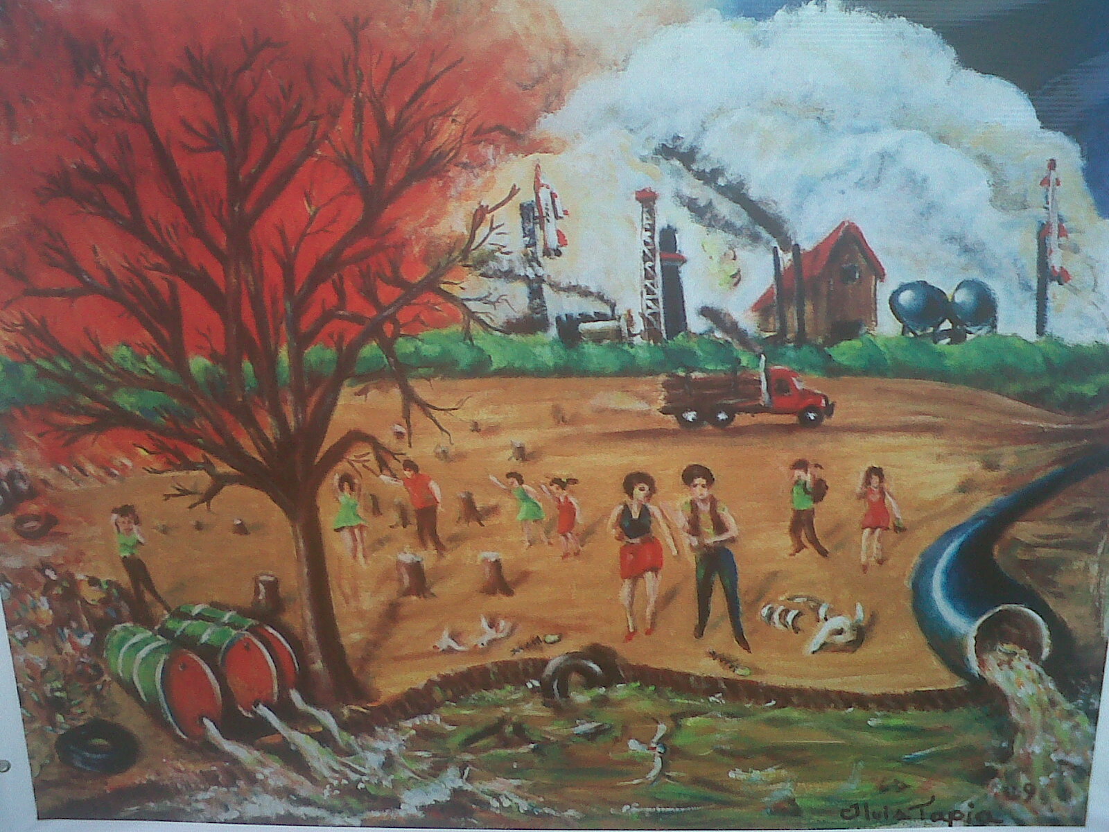 <em>Contaminación ambiental</em> José Luis  Tapia