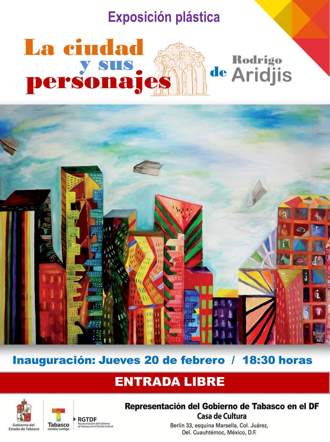 Exposición <em>La ciudad y sus personajes</em>