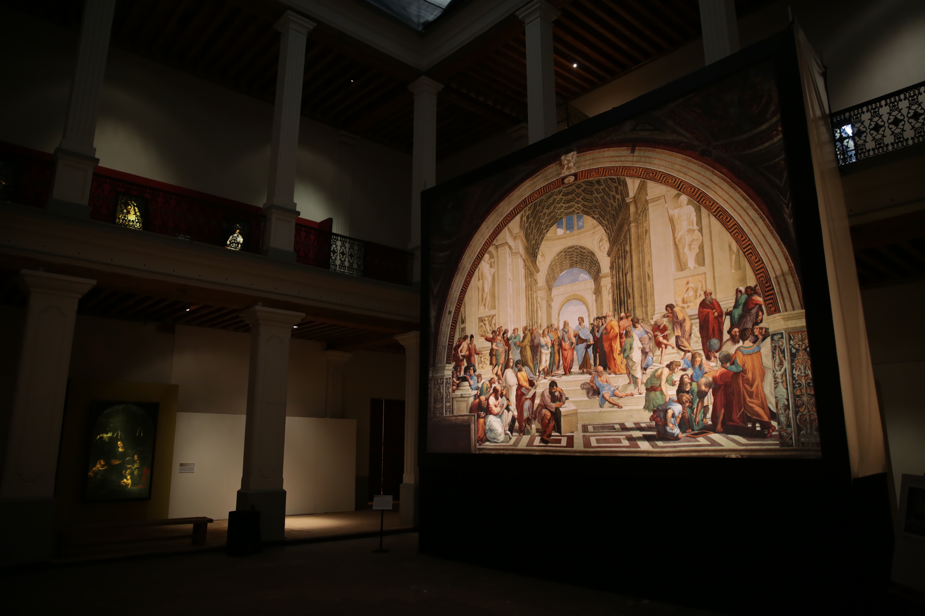 Exposición <em>Leonardo, Rafael, Caravaggio. Una muestra imposible. Las obras de arte en la era de la reproducción digital</em>