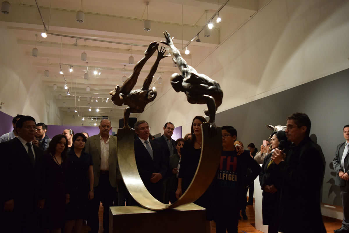 Exposición <em>Bronce y Sedimiento</em> del escultor Jorge Marín