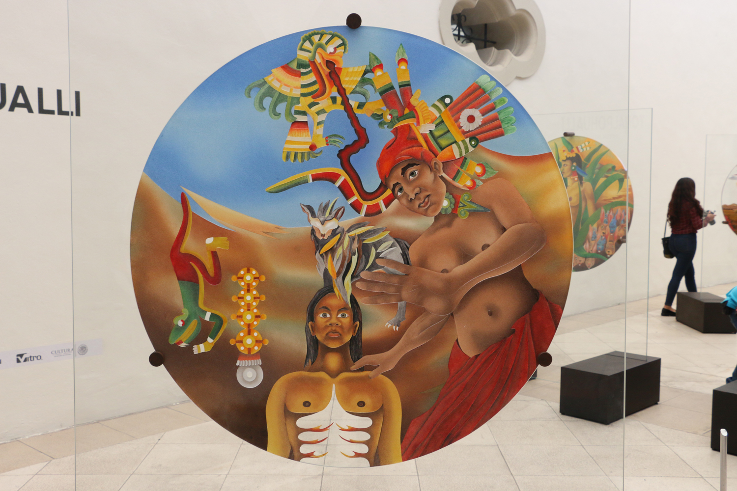 Exposición <em>Tonalpohualli </em> de Patricia Baez