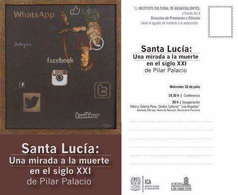 Exposición <em>Santa Lucía: una mirada a la muerte en el siglo XXI</em>, de Pilar Palacio,
