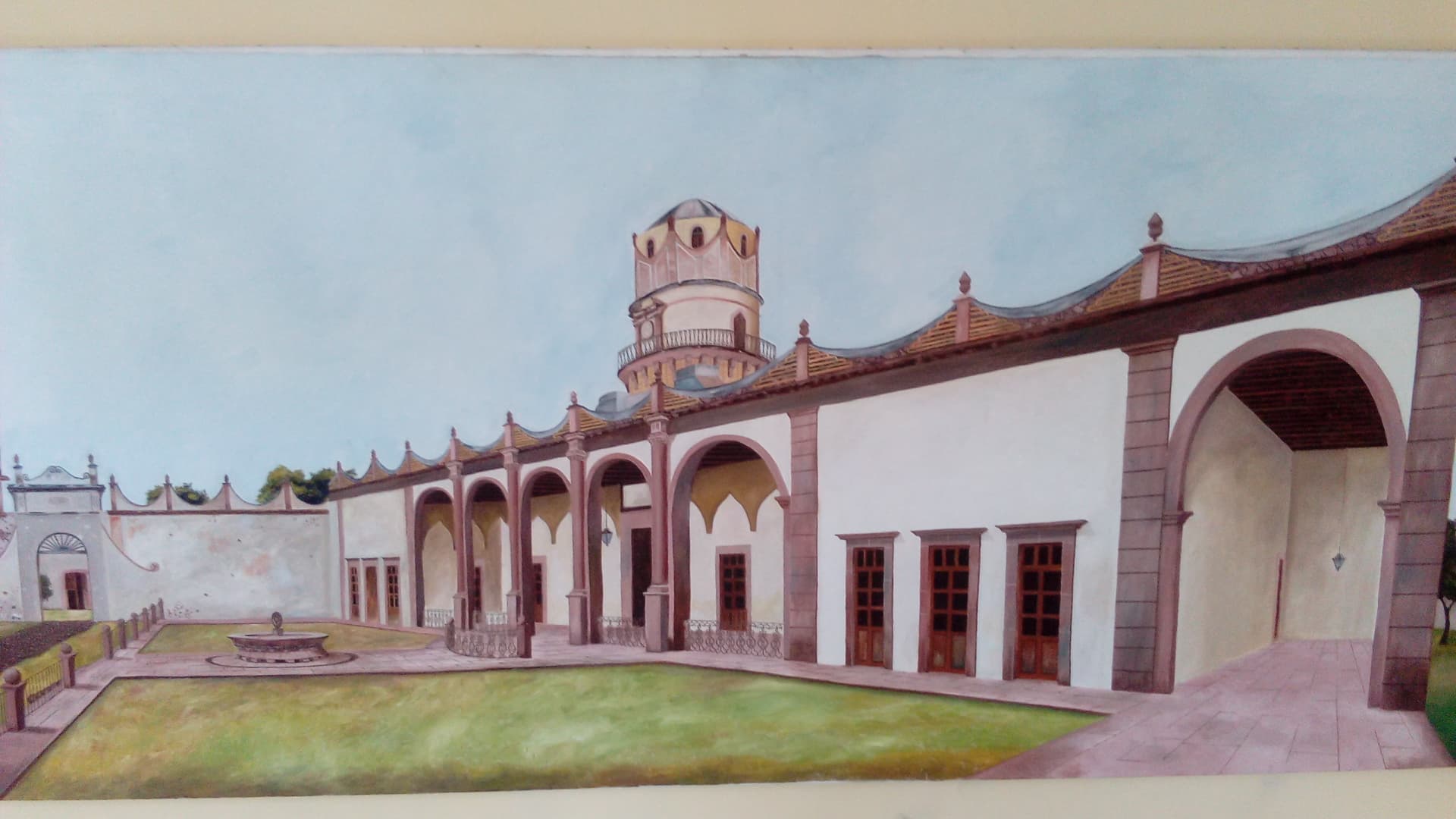 Exposición <em>Haciendas potosinas<em/> pinturas de Mario Ortega
