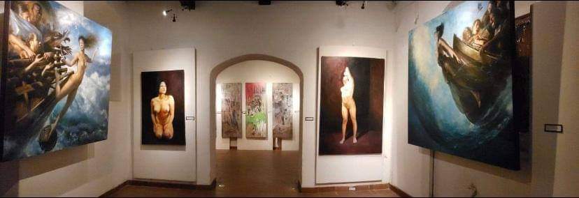 Exposición Colectiva <em>Encuentros, tres miradas Contreras, De Cinti & Villalón</em>