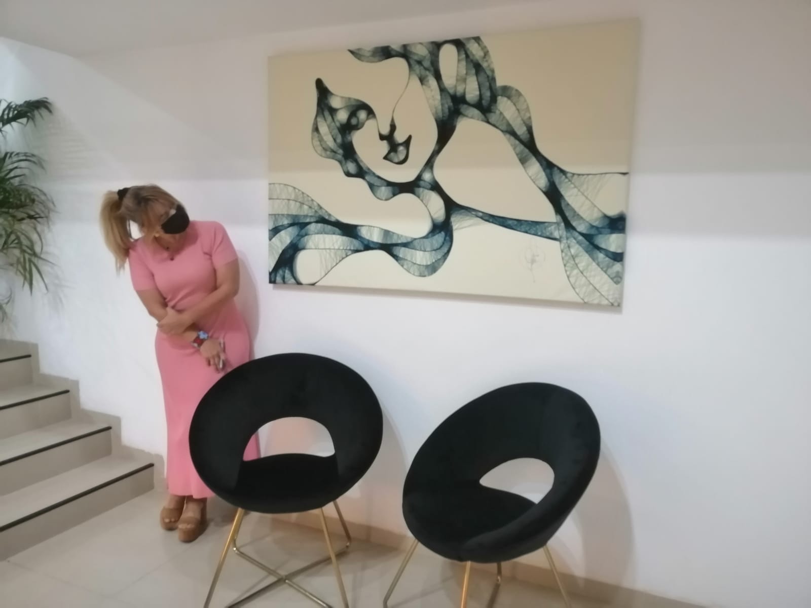 Exposición <em>El arte de permitir<em/> de la artista plástica  Gloria Goñi