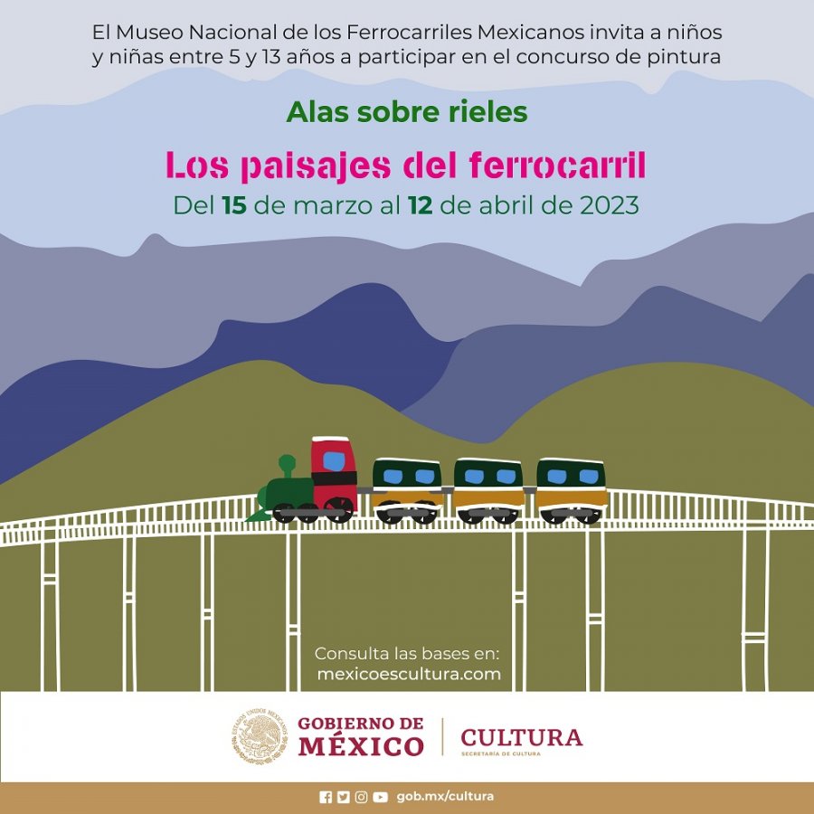 Prensa: La tercera convocatoria de pintura infantil Alas sobre rieles llevará por tema los paisajes del ferrocarril