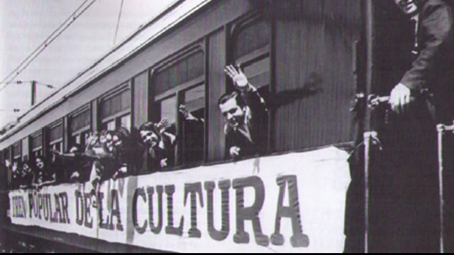 Prensa: Con la proyección del documental El tren popular de la cultura, se reflexionará sobre los 50 años del golpe de Estado en Chile