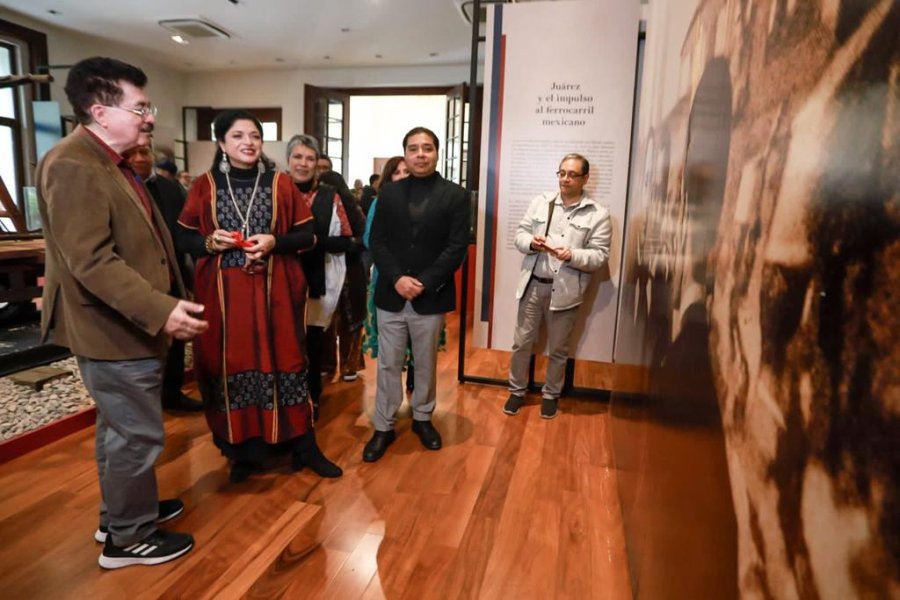 Prensa: La exposición El Ferrocarril Mexicano, la primera ruta ferroviaria de la nación llega al Complejo Cultural Los Pinos